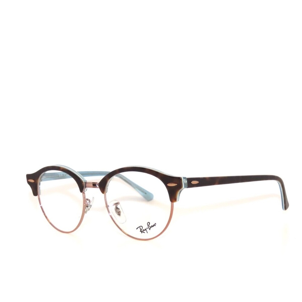 Ray Ban 4246-V 4246 5885 49 Havana Blue Eyeglasses Rayban RX4246V